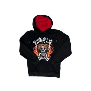 Fat Guap Skeleton Hoodie NWT